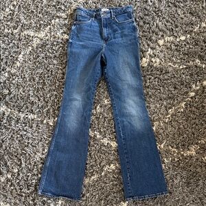 Wrangler Women's Flare Jeans in Classic Blue